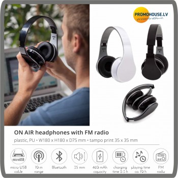 Bluetooth austiņas / radio